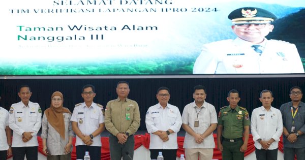 Pj. Wali Kota Palopo Sambut Tim Verifikasi Lapangan IPRO 2024 Taman Wisata Alam Nanggala III