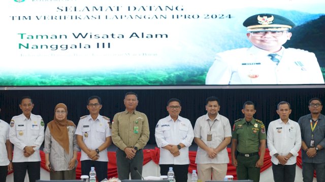 Pj. Wali Kota Palopo Sambut Tim Verifikasi Lapangan IPRO 2024 Taman Wisata Alam Nanggala III