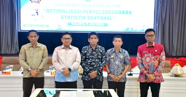 Pj. Wali Kota Palopo Buka Rapat Koordinasi Forum Satu Data Indonesia