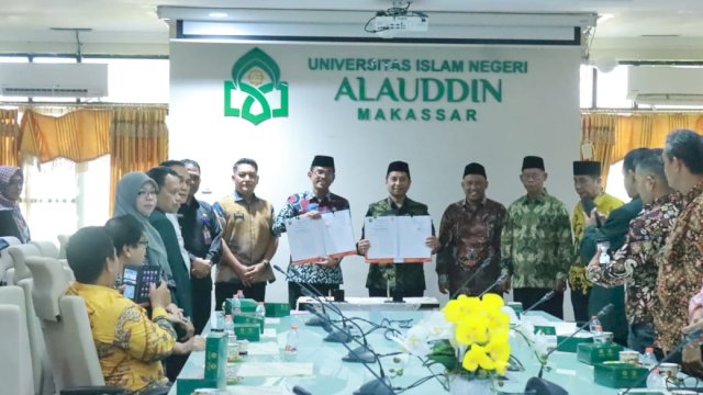 Pj Bupati Takalar Teken MoU dengan UIN Alauddin Makassar