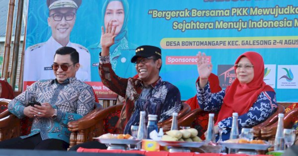 Setiawan Aswad Buka Jambore Kader PKK Tingkat Kabupaten Takalar 