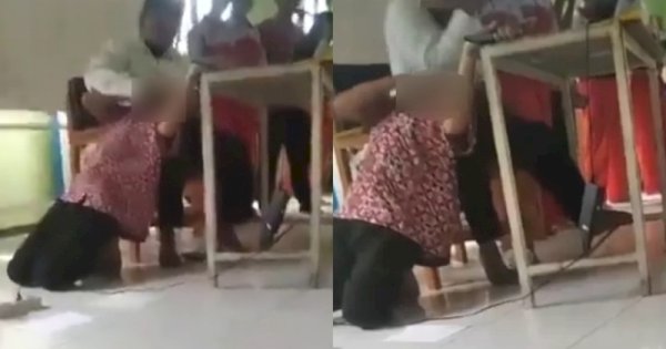 Viral Oknum Guru Piting Leher Siswa Gegara Telat Masuk Jam Pelajaran