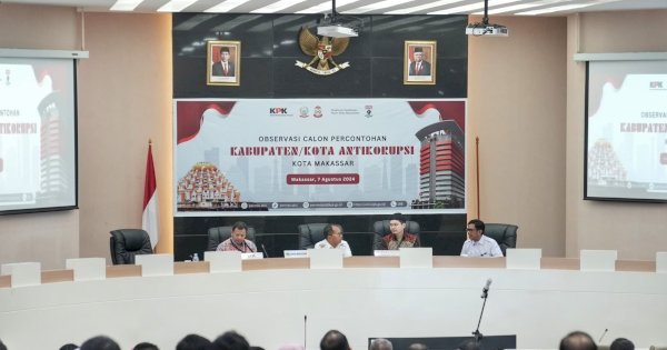 Masuk Daftar Calon Kota Antikorupsi, Pj Sekda Paparkan Program Antikorupsi Makassar