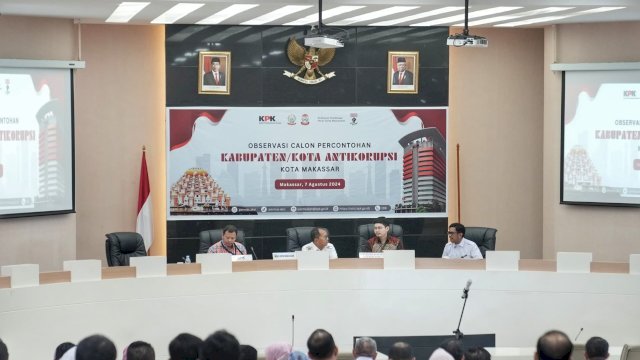 Masuk Daftar Calon Kota Antikorupsi, Pj Sekda Paparkan Program Antikorupsi Makassar