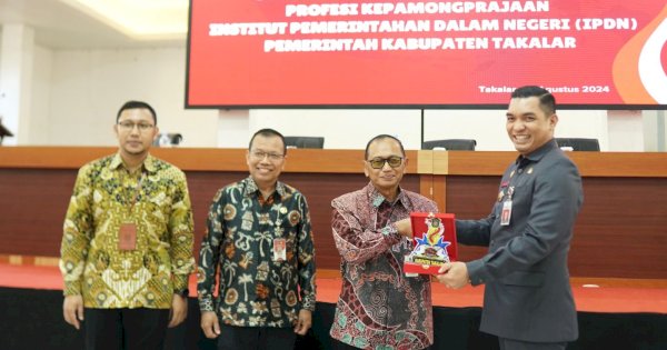 Sekda Takalar Dorong Peningkatan Profesionalisme Pegawai Lewat Program IPDN