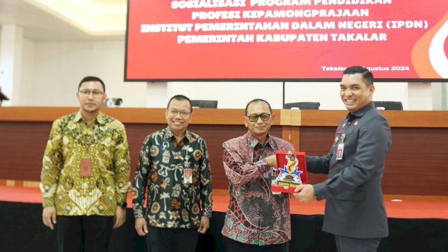 Sekda Takalar Dorong Peningkatan Profesionalisme Pegawai Lewat Program IPDN