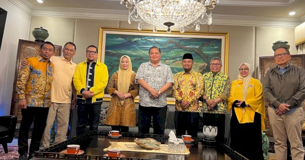 Ditemani Sekretaris NasDem, Airlangga Disebut Hanya Beri Petuah ke ASS-Fatma