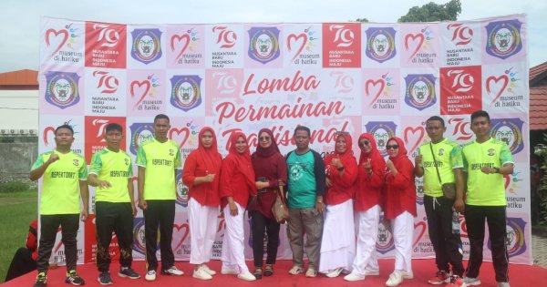 Inspektorat Gorontalo Meriahkan HUT ke-79 RI dengan Lomba Permainan Tradisional