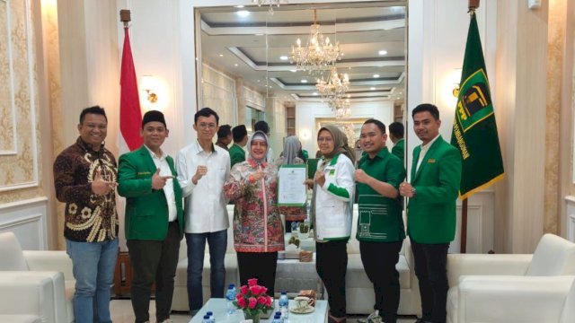 Indira Yusuf Ismail-Ilham Fauzi Resmi Dapat Rekomendasi PPP di Pilwalkot Makassar 2024