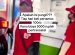 Viral Isi BBM Rp100 Ribu Kena Biaya Admin Rp5 Ribu, Petugas Pengisian Dipecat