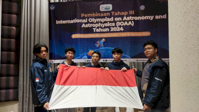 Indonesia Berangkatkan Tim Nasional Menuju IOAA ke-17 di Brazil