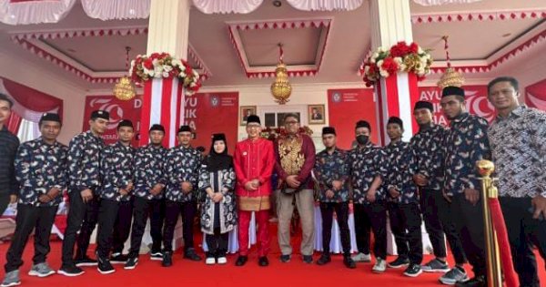 Duduk di Bangku VIP, 11 Eks Narapidana Terorisme Ikut Upacara HUT Ke-79 RI di Gorontalo 