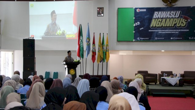 Genjot Partisipasi Pemilih, Bawaslu Sulsel Sambangi Perguruan Tinggi Lewat Program &#8216;Bawaslu Ngampus&#8217;