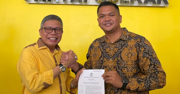 Terima Rekomendasi Resmi Golkar, Uji-Sahabuddin Siap Daftar di KPU Bantaeng 28 Agustus