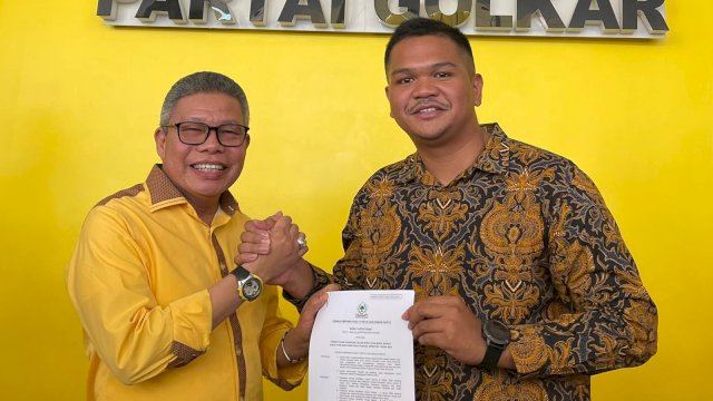 Terima Rekomendasi Resmi Golkar, Uji-Sahabuddin Siap Daftar di KPU Bantaeng 28 Agustus