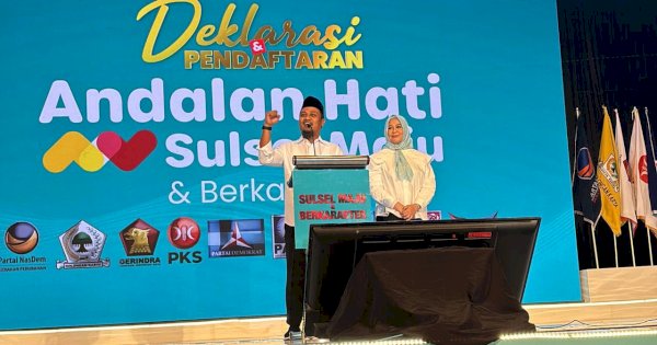 Didukung Koalisi Besar, Andi Sudirman: Kita Buat Sulsel Maju dan Berkarakter