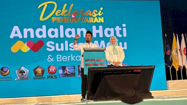 Didukung Koalisi Besar, Andi Sudirman: Kita Buat Sulsel Maju dan Berkarakter