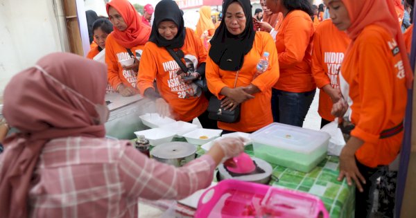 Keseruan Deklarasi DIA dan INIMI, Ribuan Simpatisan Nikmati Aneka Jajanan