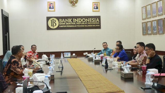 Setiawan Aswad Audiensi dengan Bank Indonesia, Bahas Potensi Kabupaten Takalar 