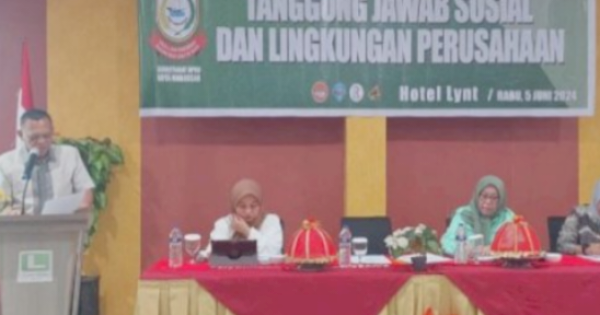 Anggota DPRD Makassar Azis Namu Sosialisasikan Perda Tanggung Jawab Sosial dan Lingkungan Perusahaan