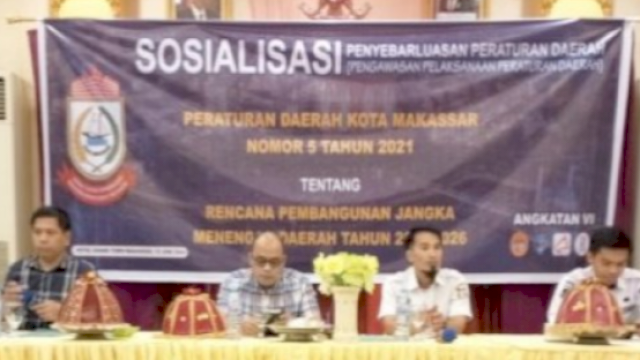 Anggota DPRD Makassar Irwan Djafar Gelar Sosialisasi Perda Tentang RPJMD 