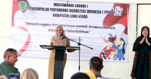 Perkumpulan Penyandang Disabilitas Luwu Utara Gelar Muscab Pertama, Ini Pesan Bupati Indah 