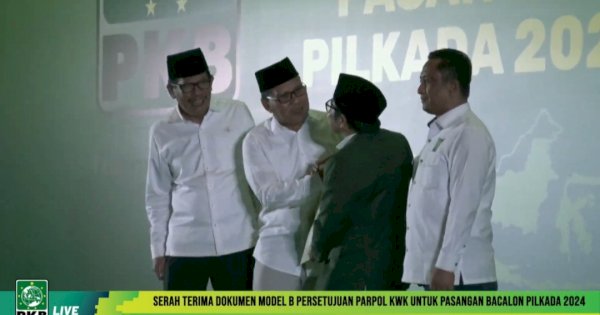 PKB Susul PDIP Serahkan Rekomendasi Resmi Danny-Azhar ke Pilgub Sulsel, PPP?