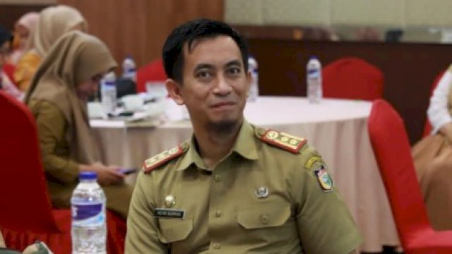 Kepala Dinas PM PTSP Kota Makassar, Helmy Budiman, menghadiri rapat koordinasi (Rakor) Asistensi Penerapan Pelayanan Terpadu Satu Pintu Kab/Kota se Provinsi SulSel di Hotel Remcy Panakkukang, Makassar, pada Selasa (4/6/2024). 