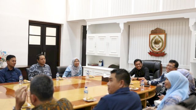 Firman Pagarra Terima Kunjungan Direktorat Jenderal Pengelolaan Kelautan dan Ruang Laut Bahas Gerakan Nasional BCL