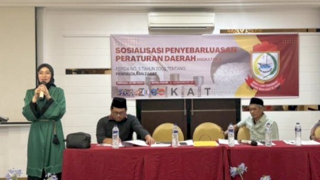 Anggota DPRD Makassar Sampaikan Zakat Harus Disaluran Tepat Sasaran