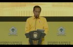 Ungkapan Jokowi di Penutupan Munas Golkar: Pohon Beringin Bawaannya Adem dan Sejuk
