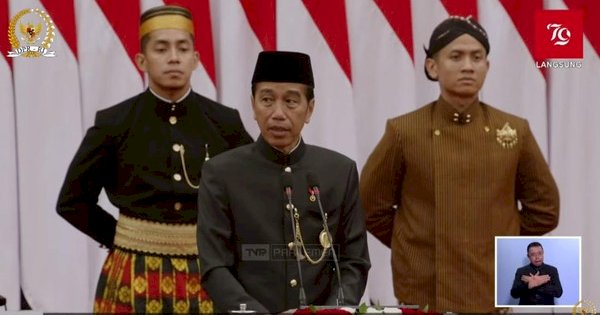 Pidato Terakhir Jokowi di Sidang Tahunan MPR RI Soal Ekonomi: Tak Banyak Negara yang Mampu Pulih