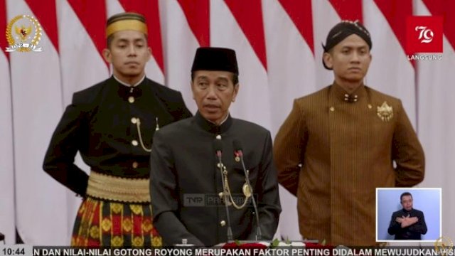 Pidato Terakhir Jokowi di Sidang Tahunan MPR RI Soal Ekonomi: Tak Banyak Negara yang Mampu Pulih