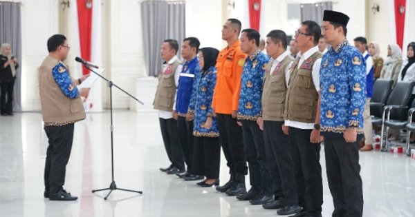 Palopo Zona Merah, Pj Wali Kota Kukuhkan Satgas Penanggulangan Bencana