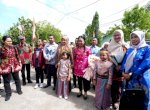 Didampingi Ninuk Zudan, Menteri PPA Tinjau Program Pemdes Temmappadue Maros