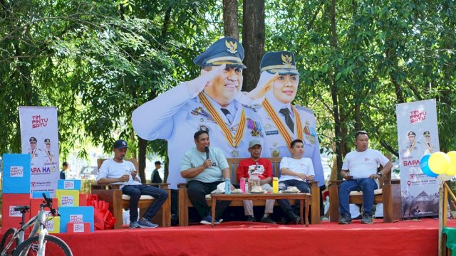 Antusiasnya Warga Saat Berdikusi Langsung dengan Bupati Maros yang Digelar Tim Pintu Satu SAPA HATI