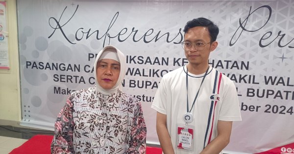 Indira Yusuf Ismail Rileks Jalani Tes Kesehatan di RS Unhas