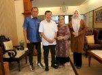 Fatmawati Rusdi Mappatabe&#8217; di Kediaman Jusuf Kalla