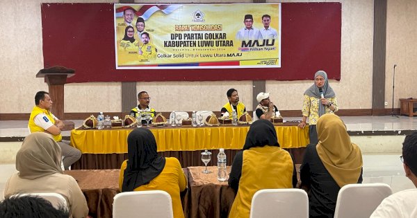 Golkar Mulai Panaskan Mesin Partai untuk Fauzi-Ajie di Pilkada Luwu Utara