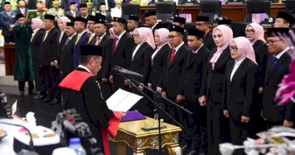 44 Anggota DPRD Provinsi Gorontalo Periode 2024-2029 Resmi Dilantik