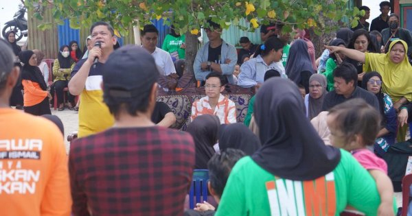 Ratusan Warga Pula Lae-lae Terima Kunjungan Ilham Ari: Terima Kasih Sambutan ta&#8217;