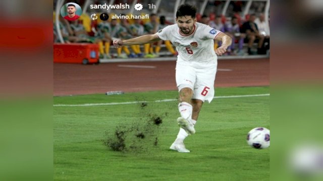 Kualitas Rumput Stadion GBK Saat Laga Indonesia Vs Australia Tuai Sorotan Netizen