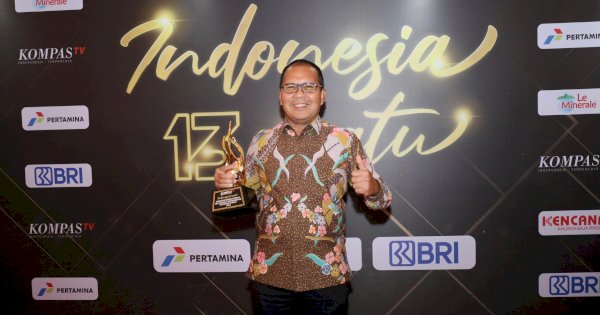 Di Hadapan Para Menteri dan Tokoh Nasional, Danny Pomanto Terima Penghargaan dari Kompas TV