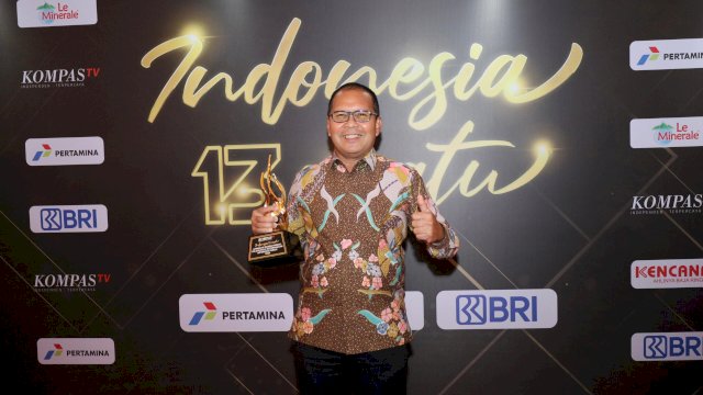 Di Hadapan Para Menteri dan Tokoh Nasional, Danny Pomanto Terima Penghargaan dari Kompas TV