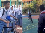 Viral Siswa Kompak Patungan Beli Sepeda Untuk Bantu Teman Sekelas, Alasannya Bikin Haru