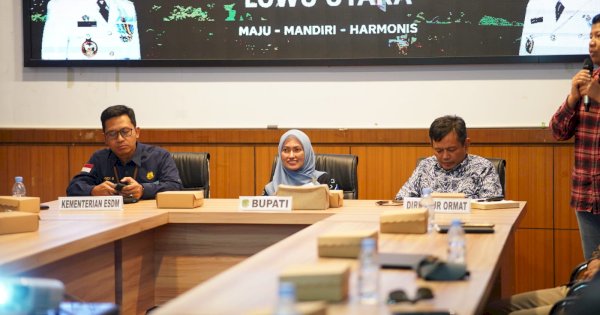 Bupati Indah Minta Dukungan Semua Pihak Terkait Pembangunan Pembangkit Listrik di Kecamatan Rongkong