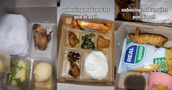 Menu Makanan Atlet PON Aceh-Sumut 2024 Jadi Sorotan, Tuai Kritik Netizen