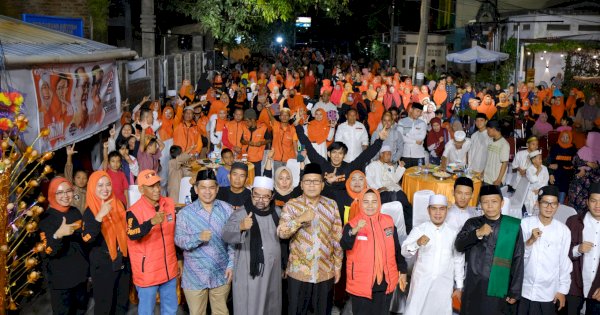 Laskar Anak Lorongna&#8217; Makassar Solid Menangkan Indira-Ilham di Pilwalkot