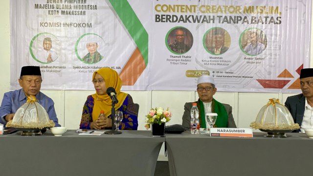 Buka Workshop Dakwah Digital, Plt Kadis Kominfo Makassar Tekankan Pentingnya Pemanfaatan Teknologi Bijak 