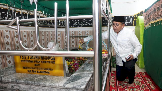 Sebelum Kampanye, DP Ziarah ke Makam Syekh Yusuf, Sultan Hasanuddin, Hingga Arung Palakka